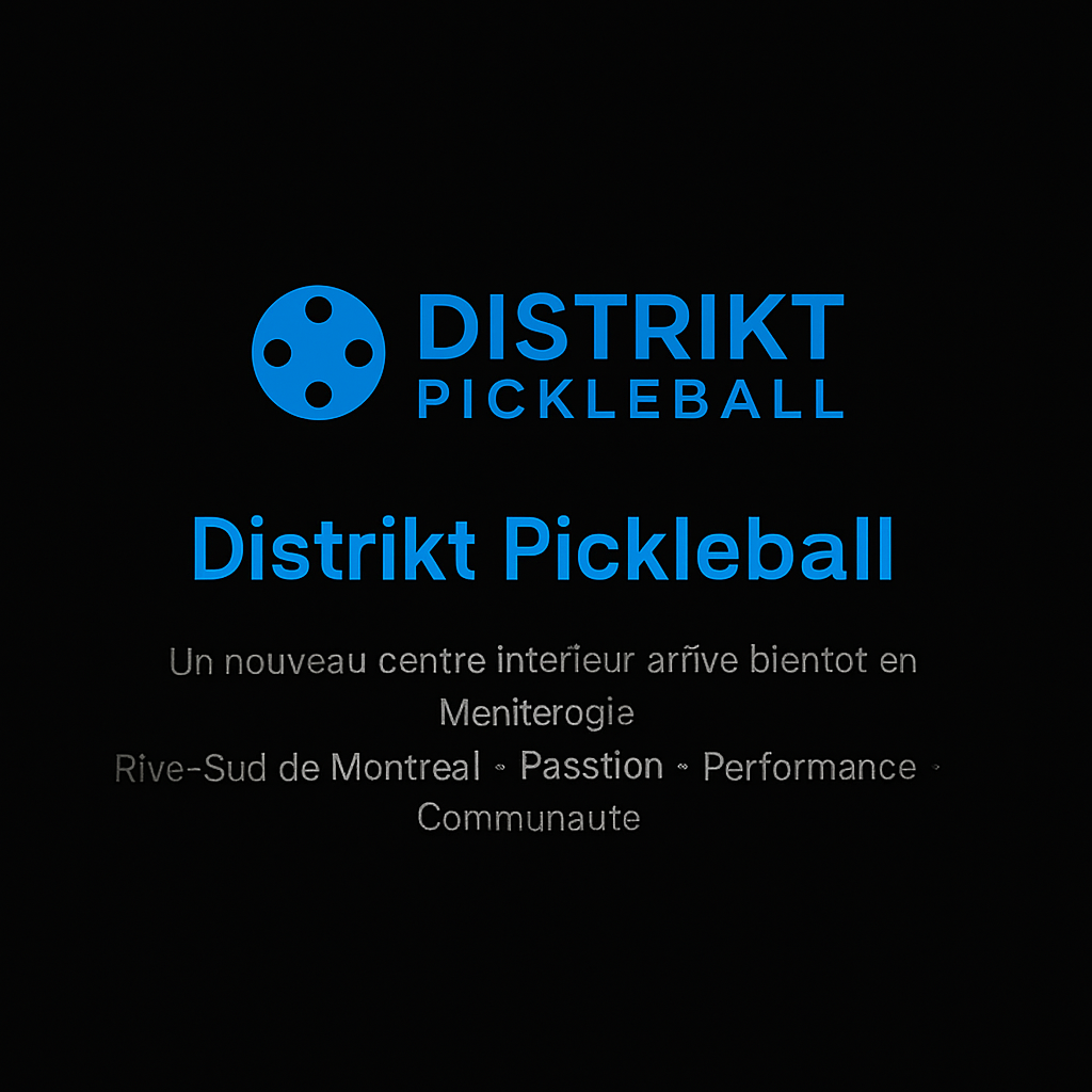 Distrikt Pickleball - Logo